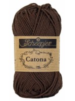 Scheepjes Catona - 162 Black Coffee